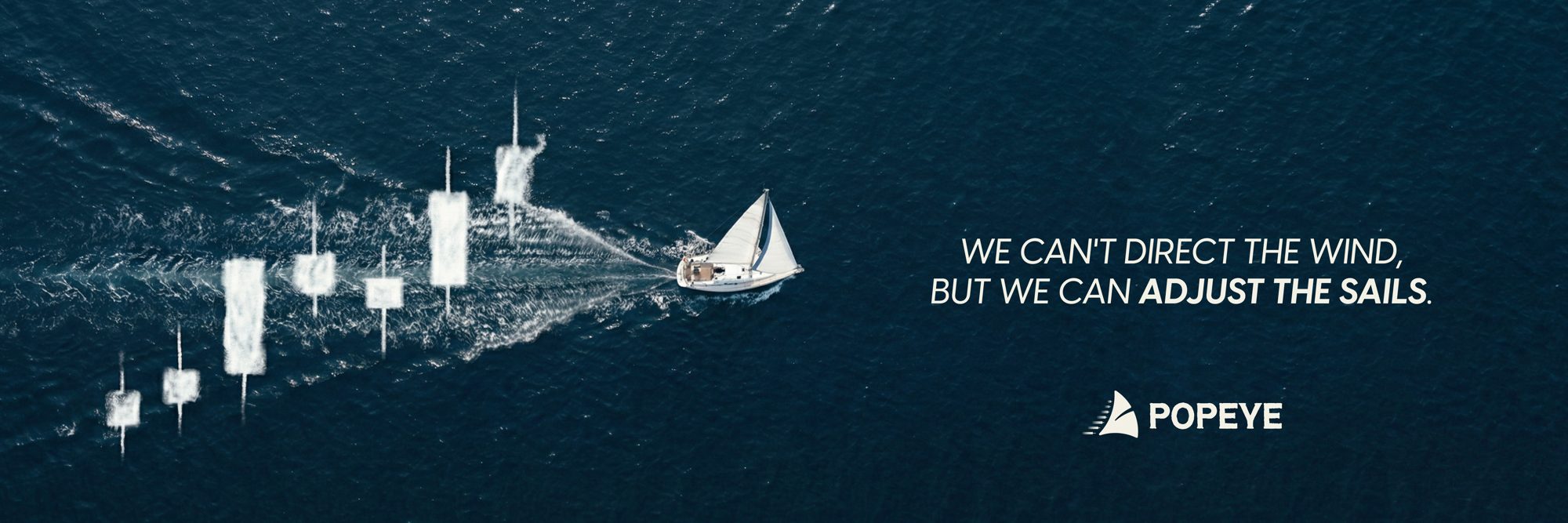 We can't direct the wind, but we can adjust the sails. Popeye